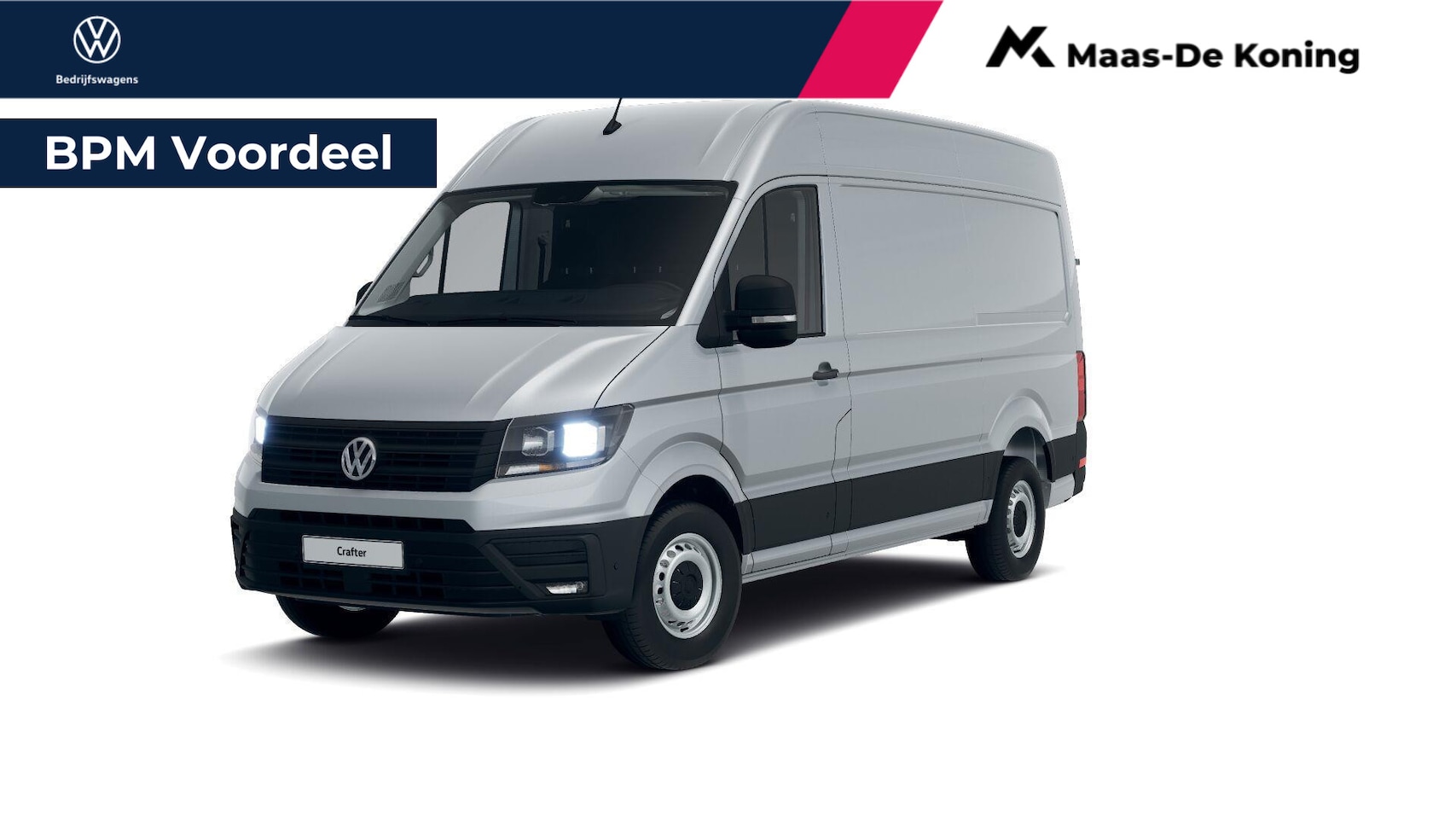 Volkswagen Crafter - Bedrijfswagens Bestelwagen L3 2.0 TDI EU6 103 kW (140 pk) GVW 3.5 | Achteruitrijcamera | M - AutoWereld.nl