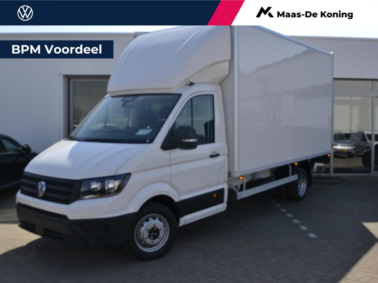 Volkswagen Crafter - Bedrijfswagens Chassis 50(35) Trendline 2.0TDi 164pk L4 Gesloten laadbak met laadlift 3386 - AutoWereld.nl