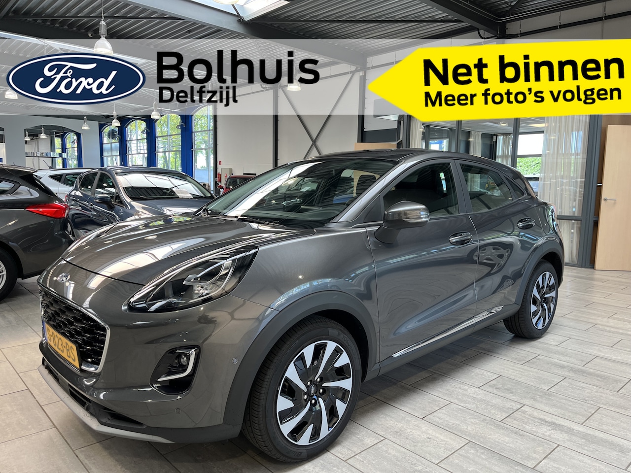 Ford Puma - EcoBoost Hybrid 125 pk Titanium | Camera | Navi | LED | Parkeersens. V+A | 100% dealer ond - AutoWereld.nl