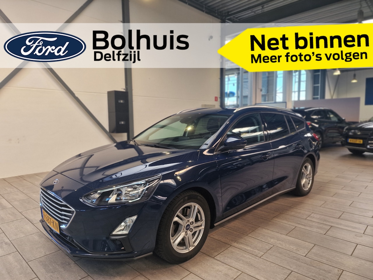 Ford Focus Wagon - EcoBoost 125PK Trend Edition Business Climate I Winter Pack I Keyless I Priv. Glass I 16"L - AutoWereld.nl