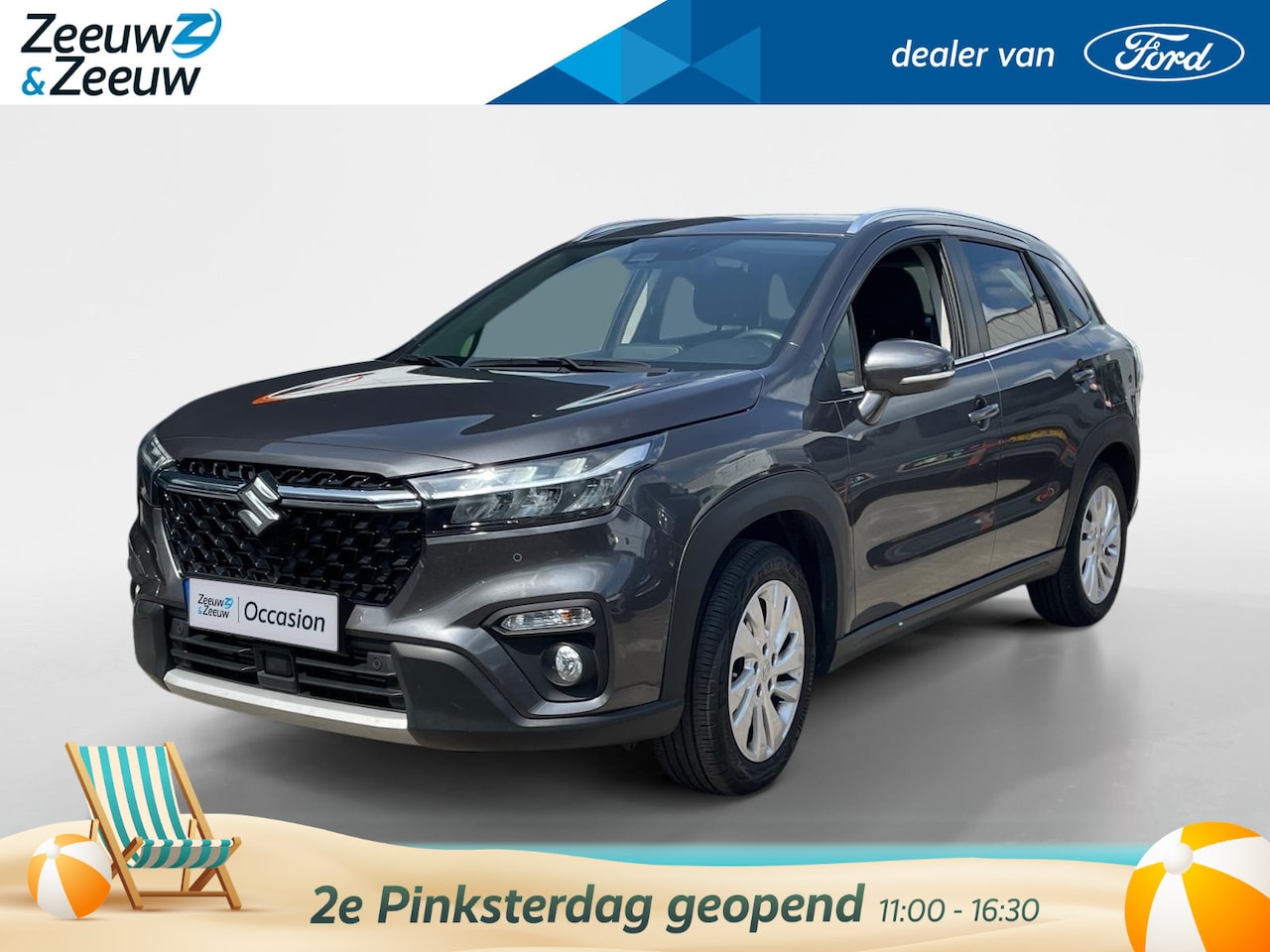 Suzuki S-Cross - 1.4 Boosterjet Select Smart Hybrid | NL AUTO | HOGE ZIT | CARPLAY | GARANTIE TOT 2029!| - AutoWereld.nl