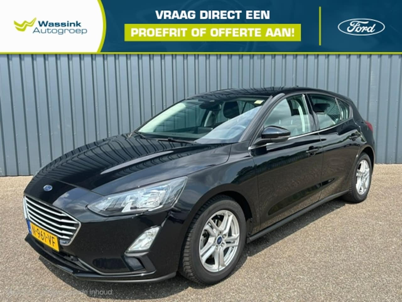 Ford Focus - 1.0 EcoBoost 125pk Trend Edition Business | navigatie | Pakeersensoren v + a | - AutoWereld.nl