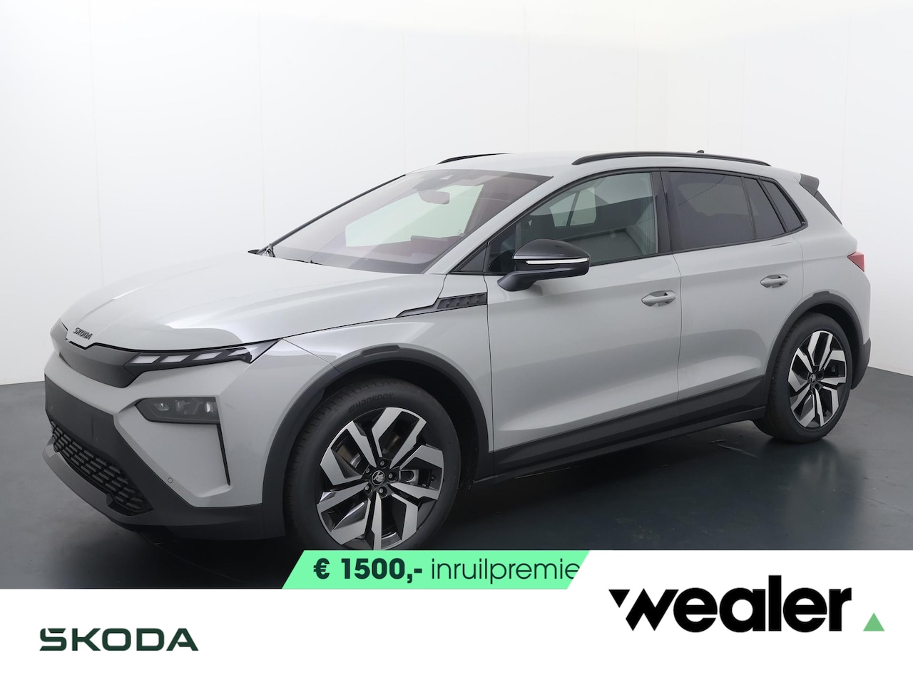Skoda Elroq - 85 Sportline 286 PK | Trekhaak | Business Upgrade Plus pakket | Steel Grey | 20" Lichtmeta - AutoWereld.nl