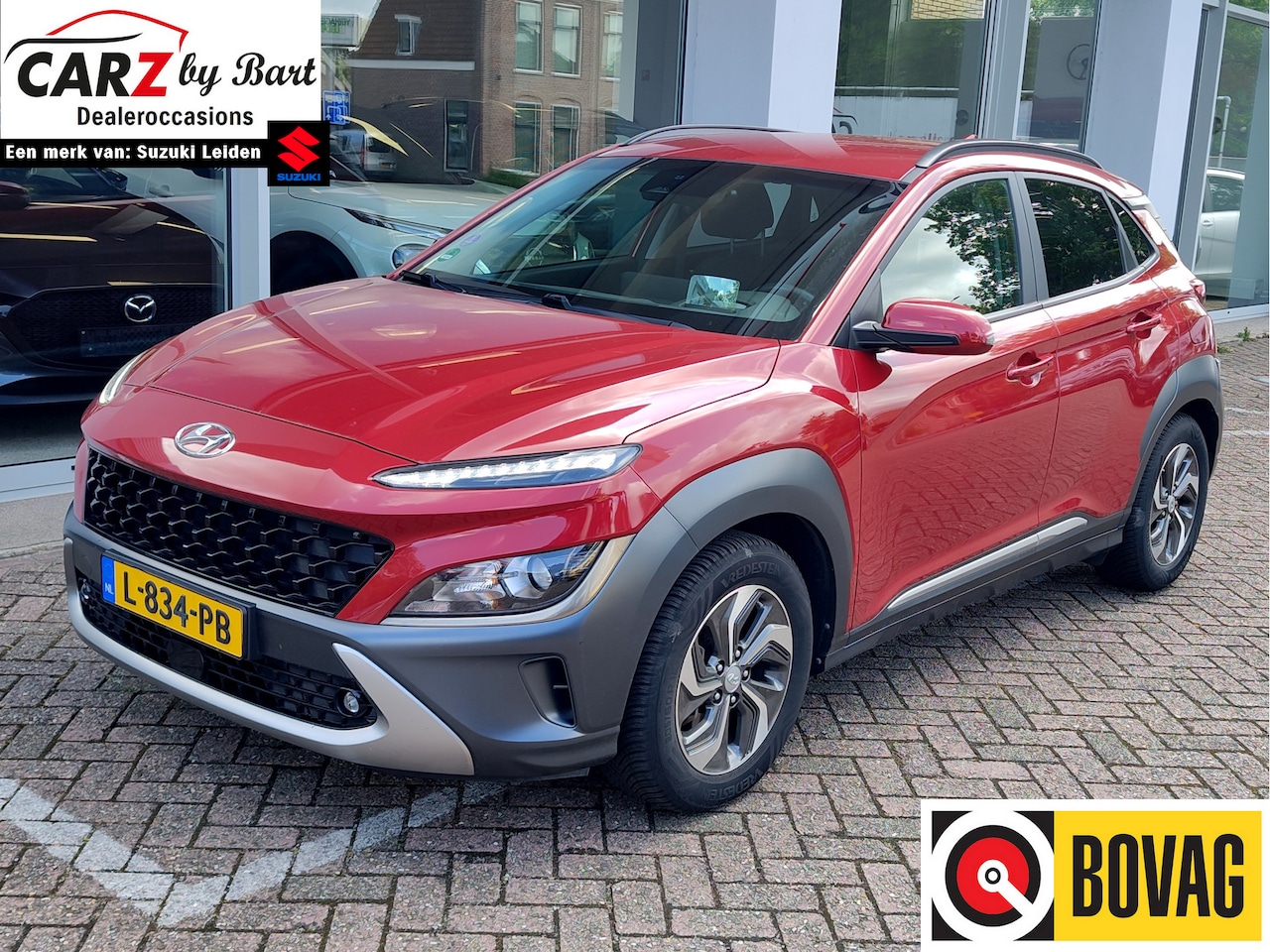 Hyundai Kona - 1.6 GDI HEV FASHION Head Up Display | Keyless | Trekhaak - AutoWereld.nl