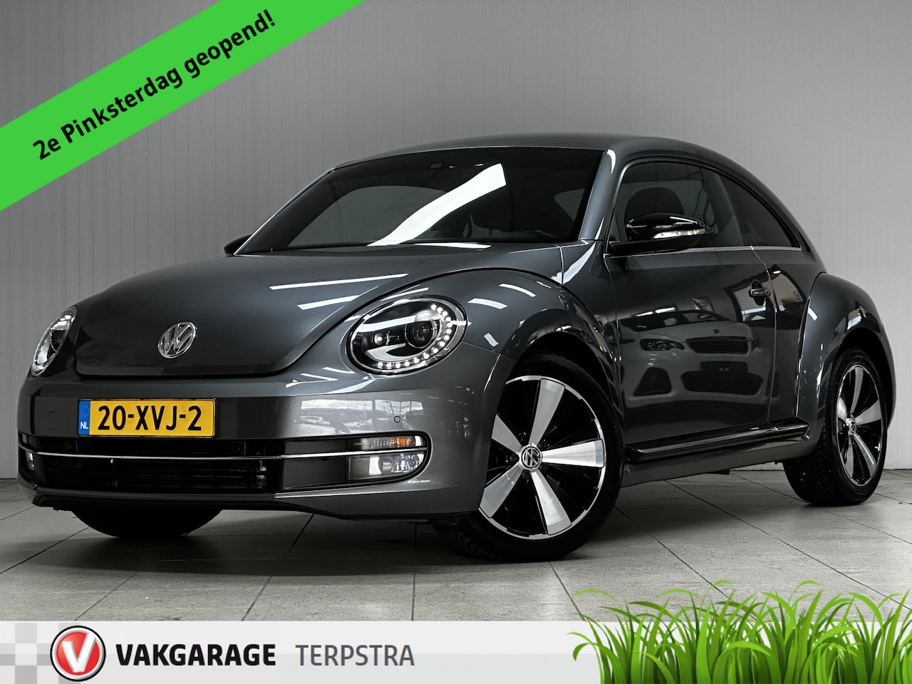 Volkswagen Beetle - 1.4 TSI Highline Sport/ Trekhaak/ 18'' LMV/ Bi-Xenon/ Zwarte-Hemel/ Keyless/ Audio-Premium - AutoWereld.nl