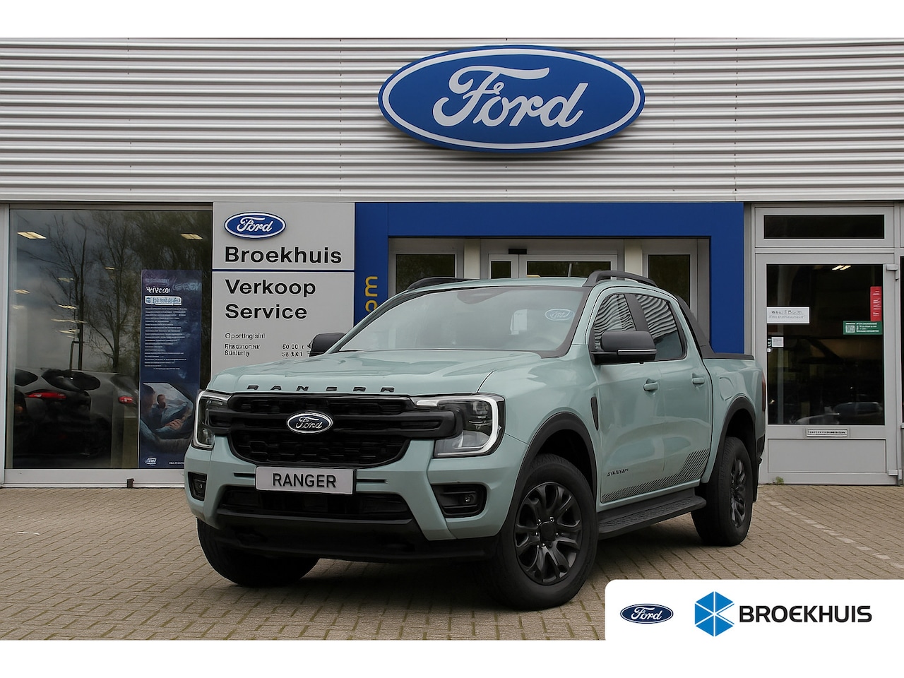Ford Ranger - Stormtrack Double cab PHEV ORIGINEEL NL! | DIRECT RIJDEN! | POWER ROLTOP | 5 PERSOONS | IN - AutoWereld.nl