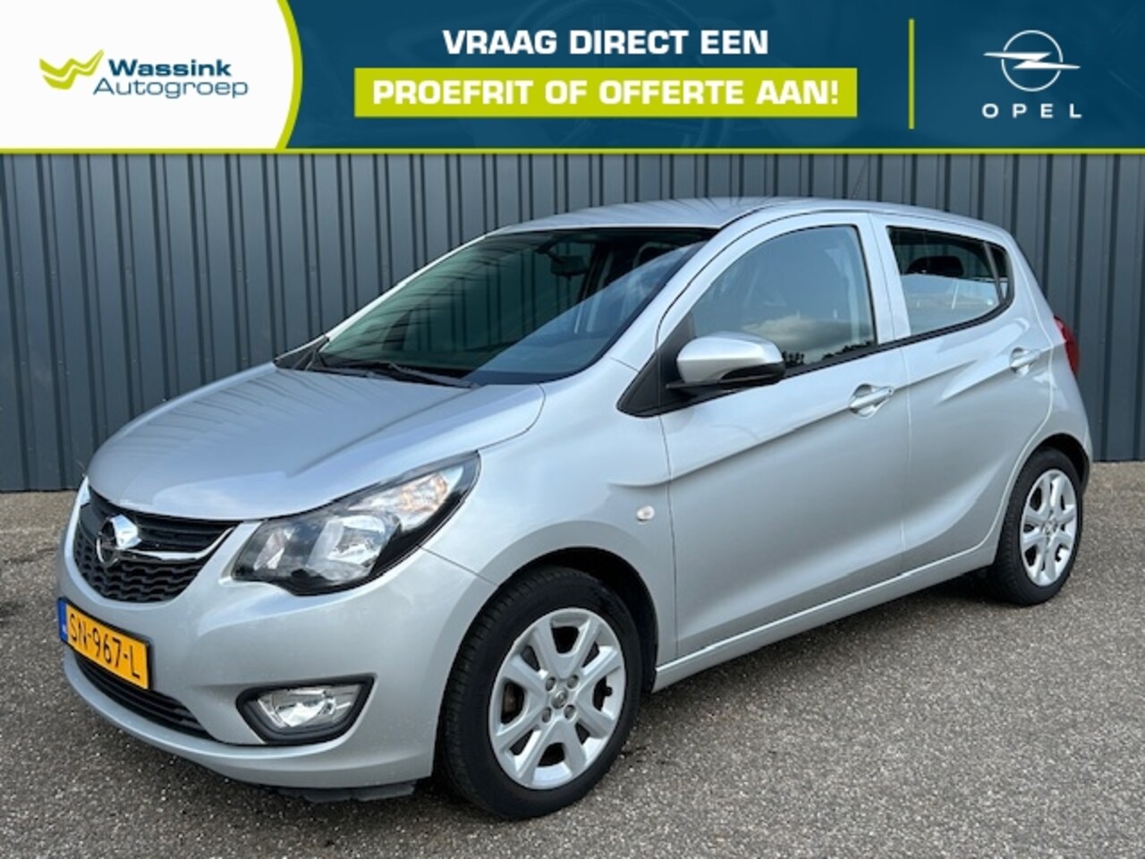 Opel Karl - 1.0 ecoFLEX 75pk Selection | Airco | pakeersensoren | - AutoWereld.nl