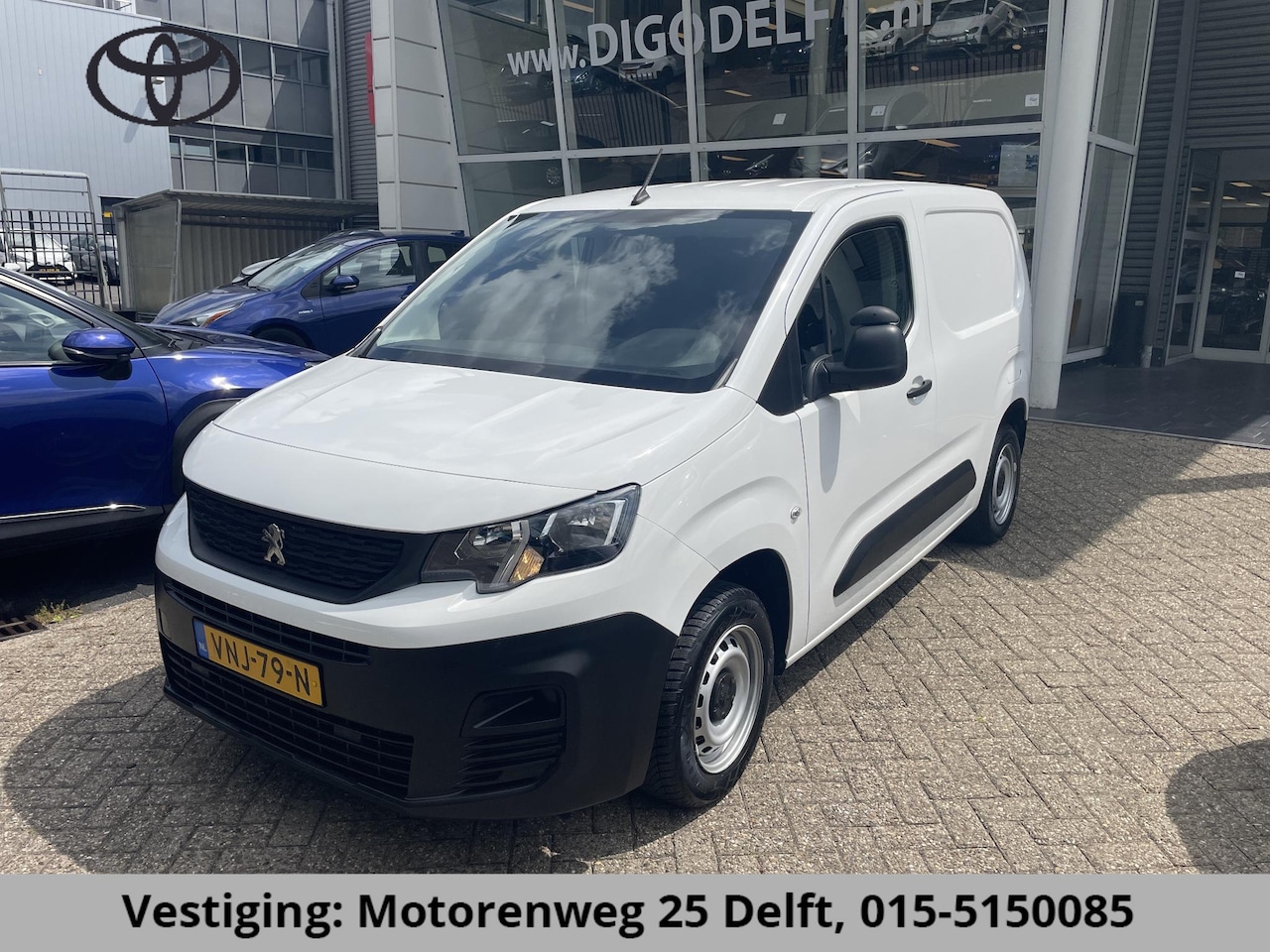 Peugeot Partner - 1.5 BLEU-HDI PRO BIJNA 2022 AIRCO TREKHAAK.SCHUIFDEUR . - AutoWereld.nl
