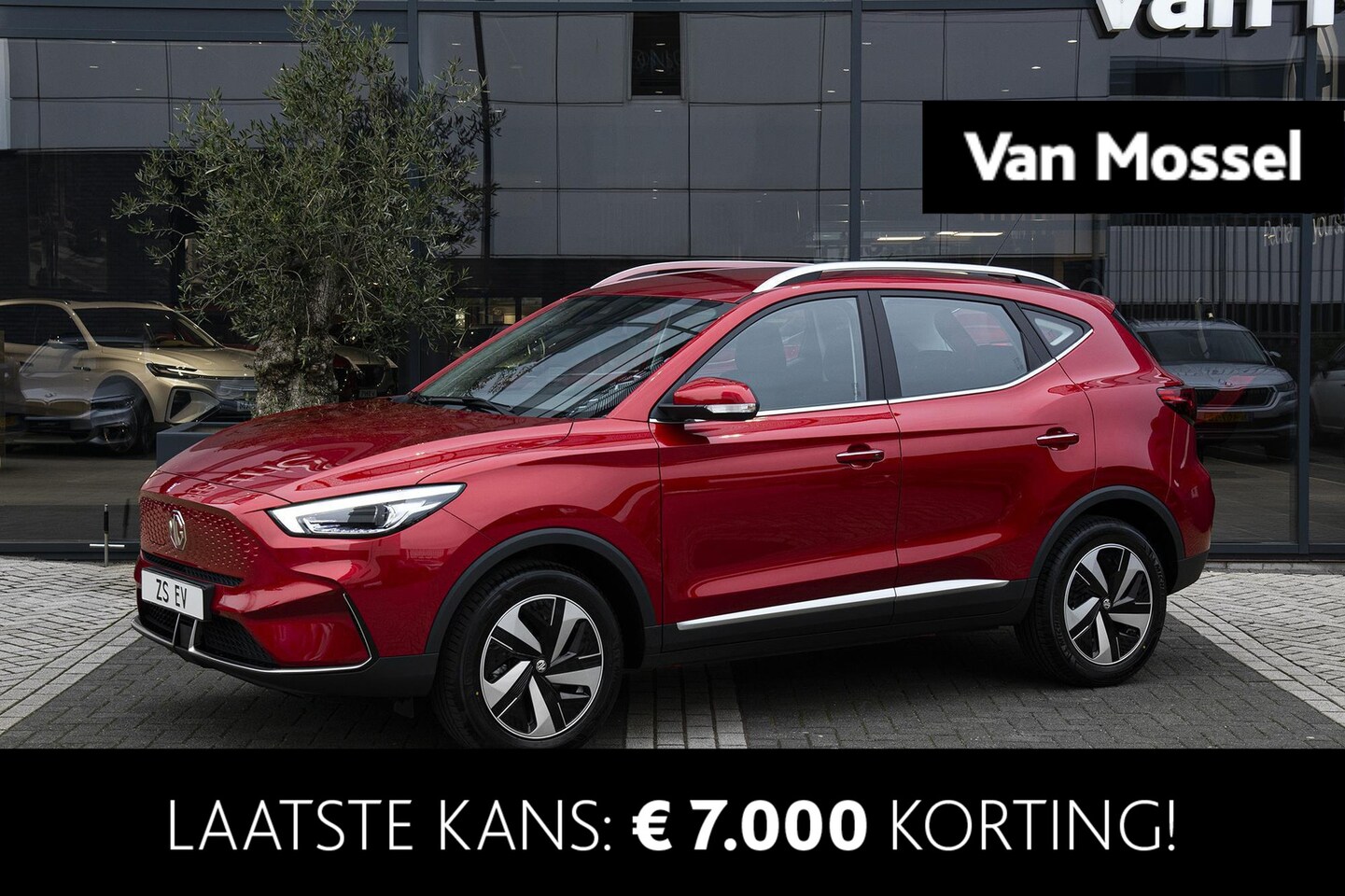 MG ZS - Standard Range Luxury 51 kWh Voorraaddeal nu tot € 8.500,- korting| bijtelling vanaf slech - AutoWereld.nl