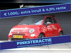 Fiat 500 C - 0.9 TwinAir Turbo Sport / Navigatie / CarPlay / Dealeronderhouden / 15'' velgen