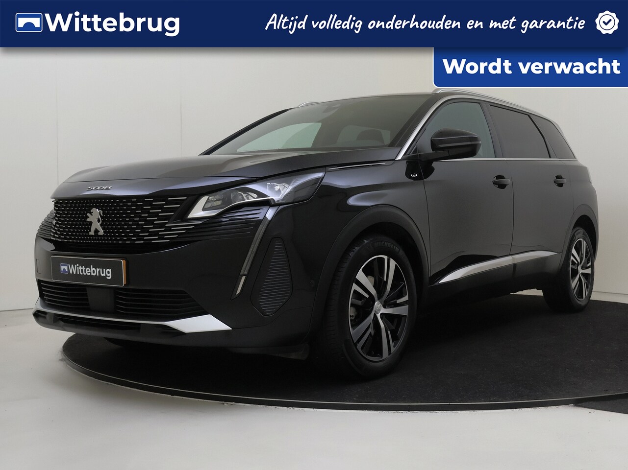 Peugeot 5008 - 1.2 PureTech GT Pack Business Automaat | Panoramadak | 7 Zitplaatsen | Camera | Adaptive C - AutoWereld.nl