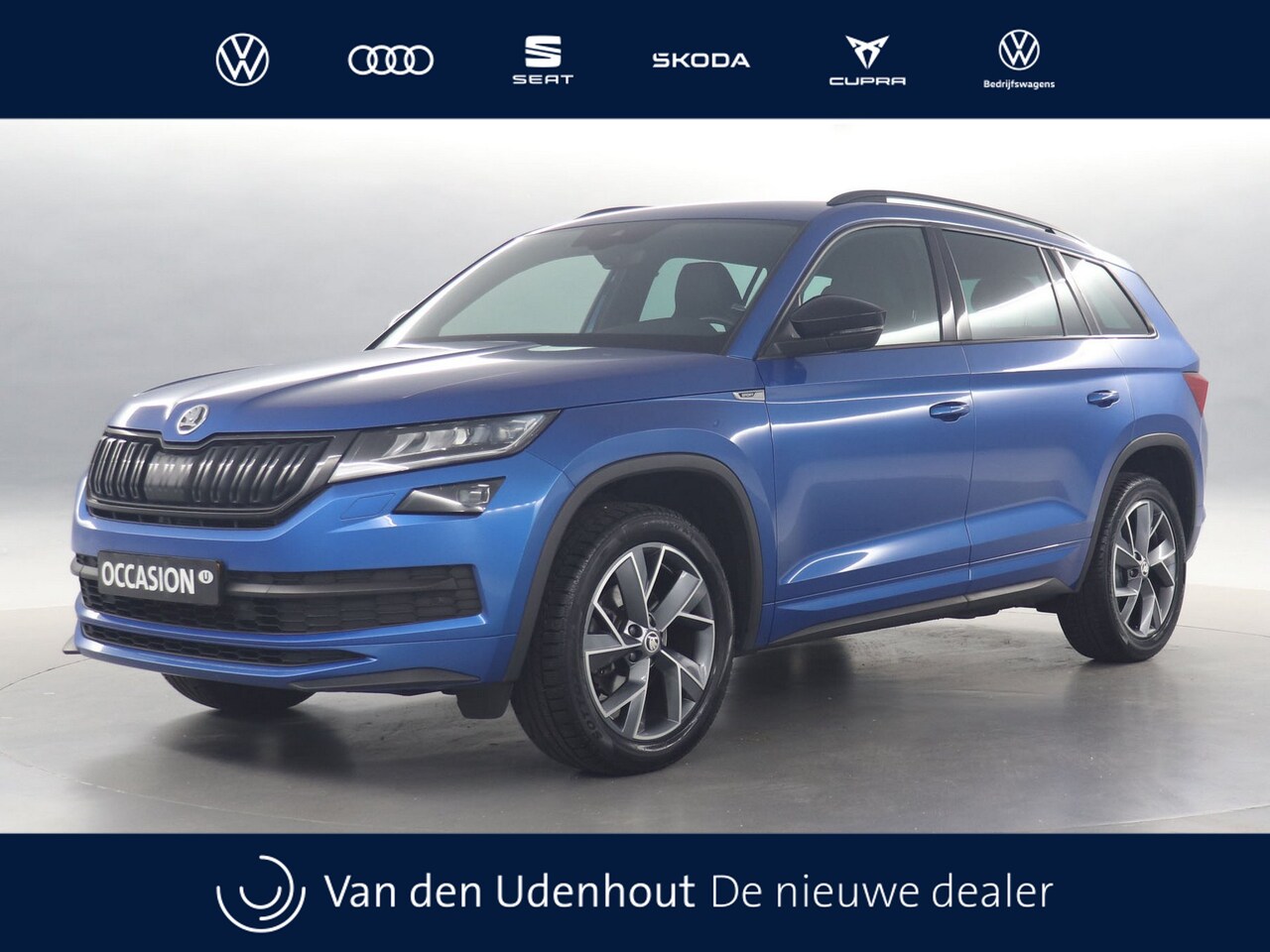 Skoda Kodiaq - 1.5 TSI 150pk Sportline Business / Memory / Navigatie / Elek. Achterklep / Camera - AutoWereld.nl