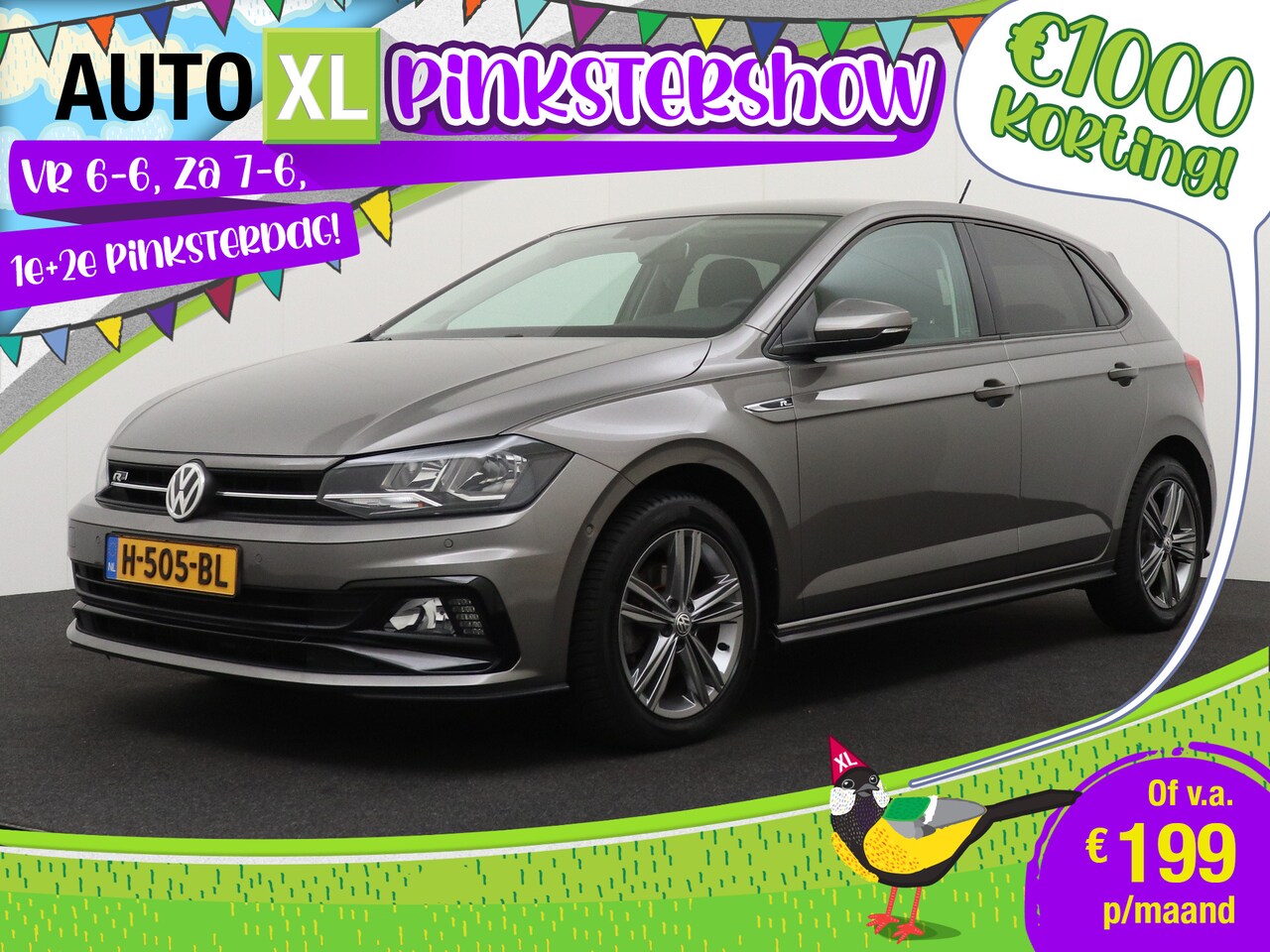 Volkswagen Polo - 1.5 TSI Aut. Highline R-Line Carplay Adapt. Cruise Clima LED 1 - AutoWereld.nl