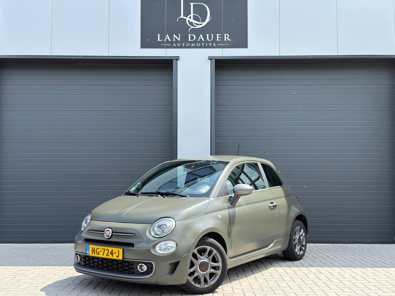 Fiat 500 - 0.9 TwinAir Turbo Sport / 2017 / APK / Mat Groen - AutoWereld.nl