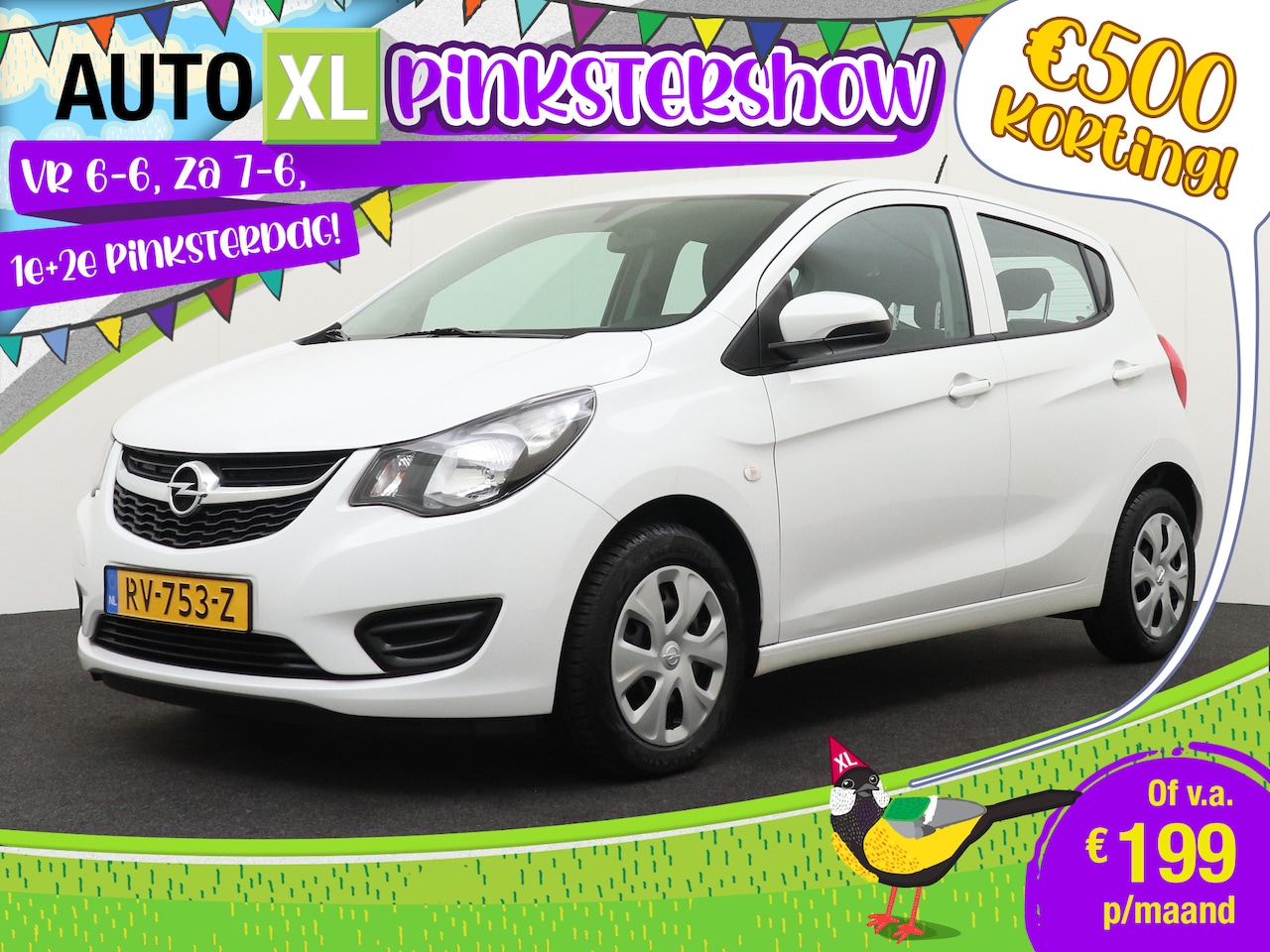 Opel Karl - 1.0 75 PK Aut. Business Edition+ Cruise Control Airco Bluetooth 0.5 - AutoWereld.nl