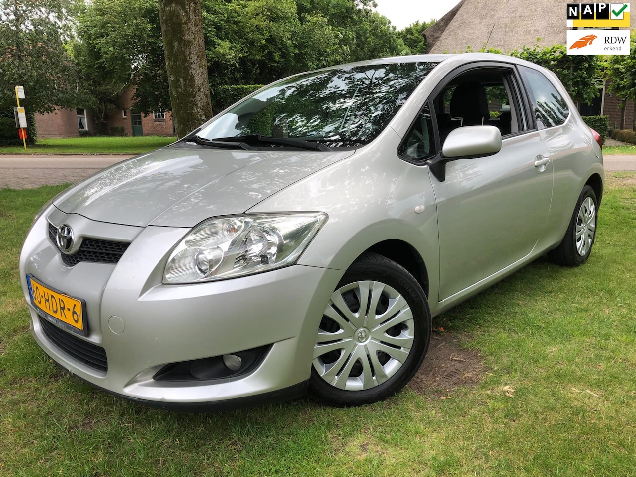 Toyota Auris - 1.4-16V Sol ORG NL/ COMPL ONDERH / NETTE AUTO - AutoWereld.nl