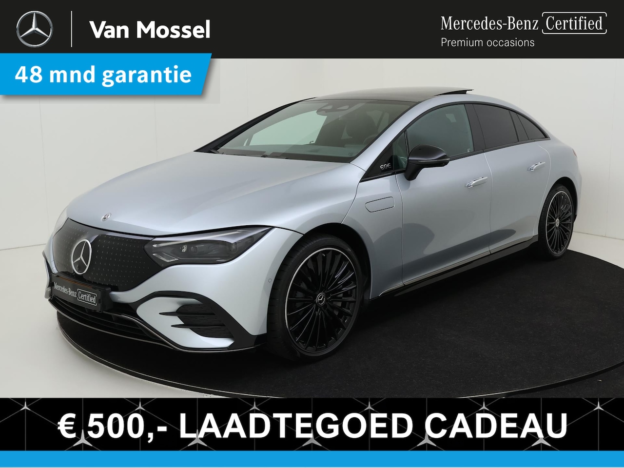 Mercedes-Benz EQE - 350+ AMG Line 91 kWh Mercedes-Benz EQE 350+ AMG Line / Panorama dak / Burmester / Leder / - AutoWereld.nl