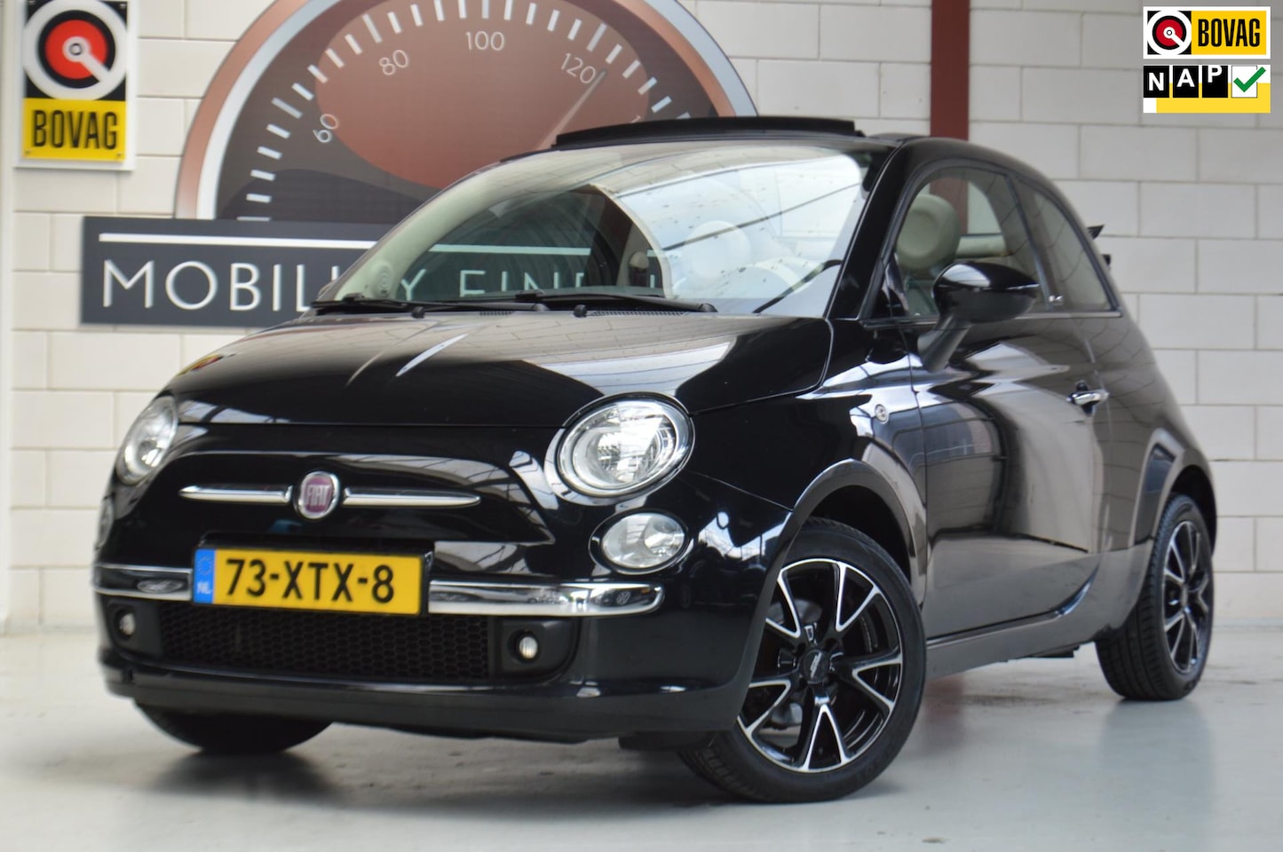 Fiat 500 C - 0.9 TwinAir Lounge 0.9 TwinAir Lounge, APK, GARANTIE - AutoWereld.nl