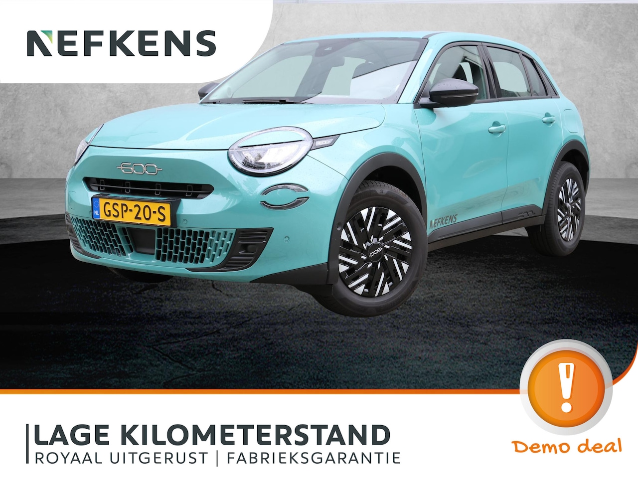 Fiat 600 - 1.2 145pk Automaat Hybrid Urban | Camera | Apple Carplay / Android Auto | Cruise Control - AutoWereld.nl