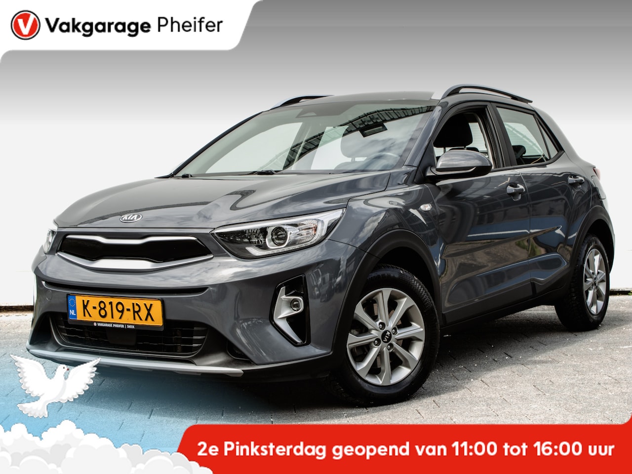 Kia Stonic - 1.0 T-GDi MHEV DynamicLine Navigatie/ Carplay/ Lmv/ Camera/ Dab/ Lmv - AutoWereld.nl