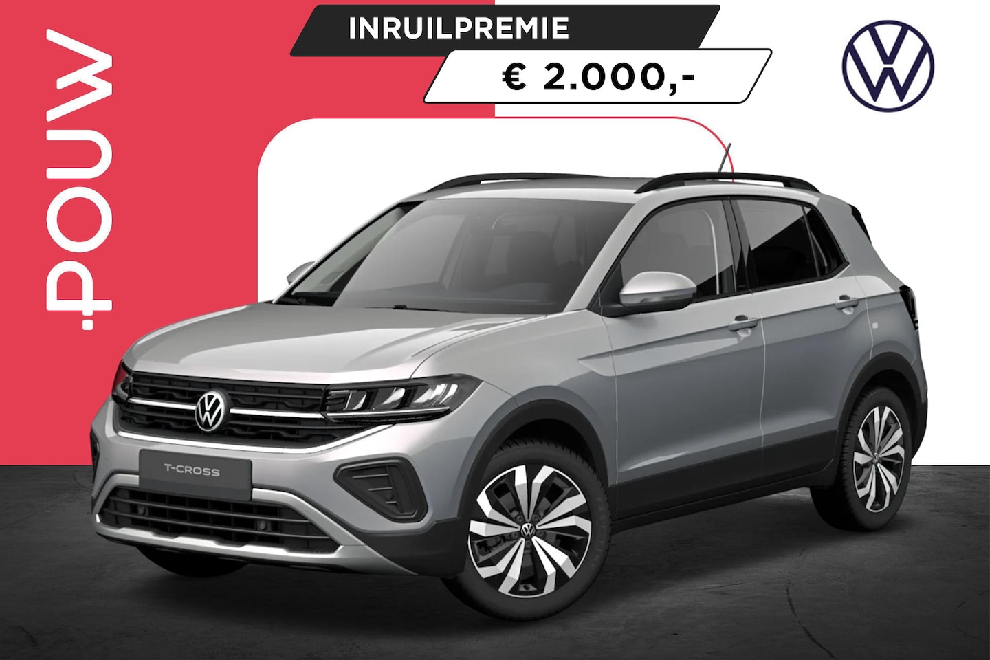 Volkswagen T-Cross - 1.0 TSI 95pk Life Edition | Trekhaak | Climate Control - AutoWereld.nl