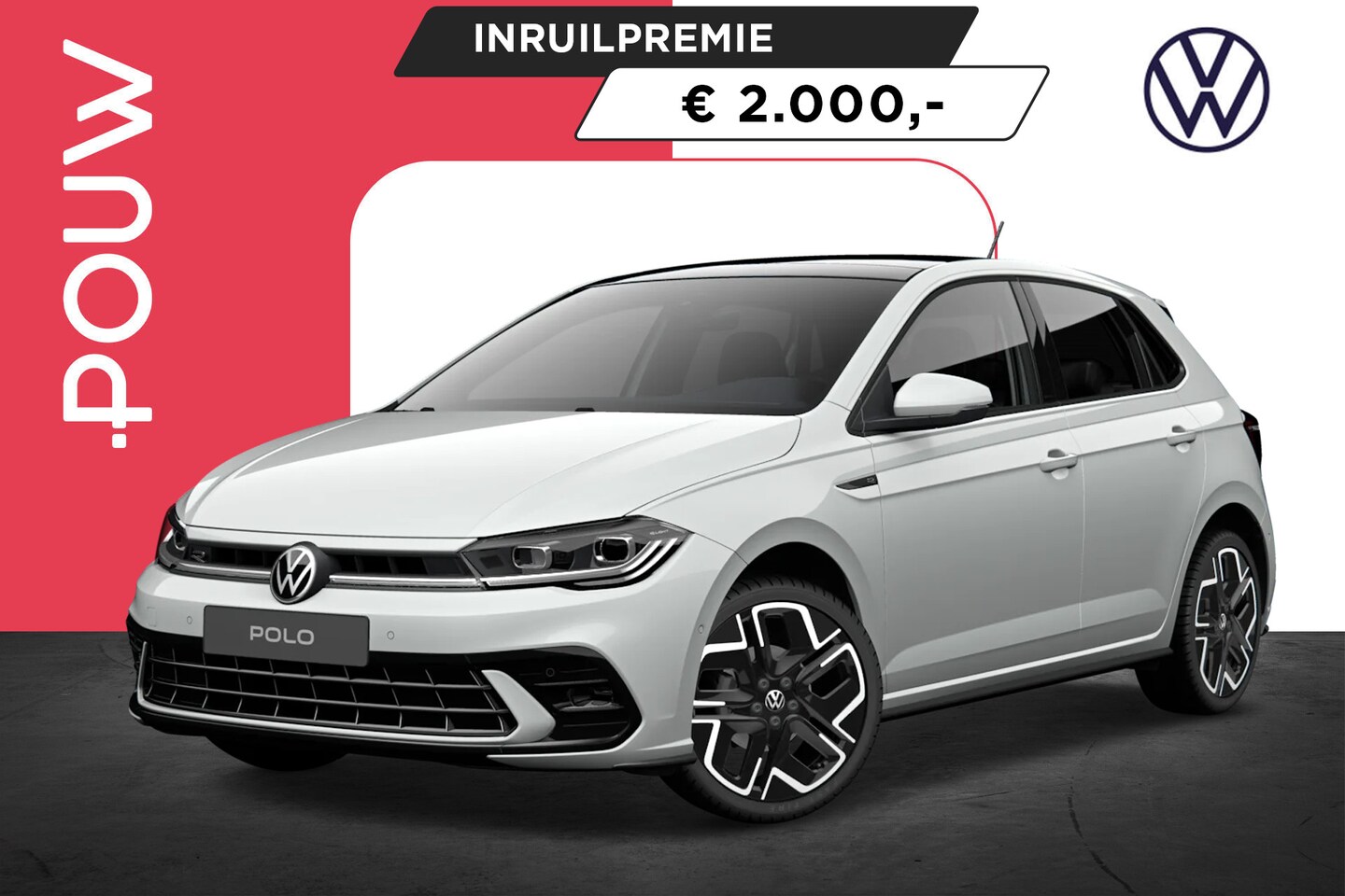 Volkswagen Polo - 1.0 TSI 95pk R-Line Edition | 17" Velgen | Panoramadak - AutoWereld.nl