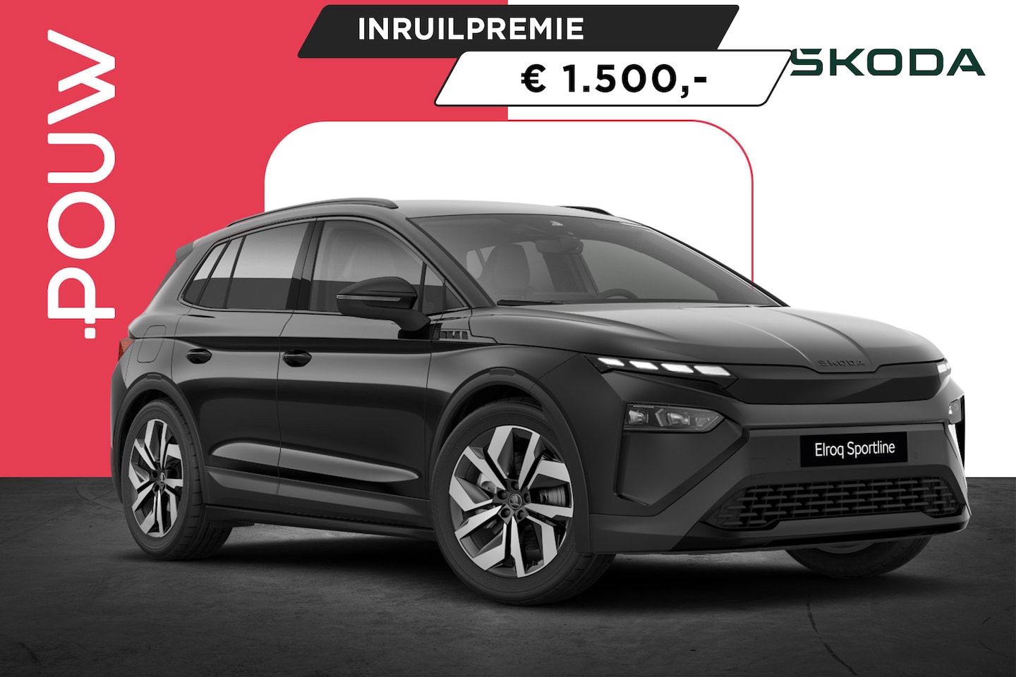 Skoda Elroq - 85 286pk Sportline Edition | LMV 20'' | Trekhaak Uitklapbaar - AutoWereld.nl
