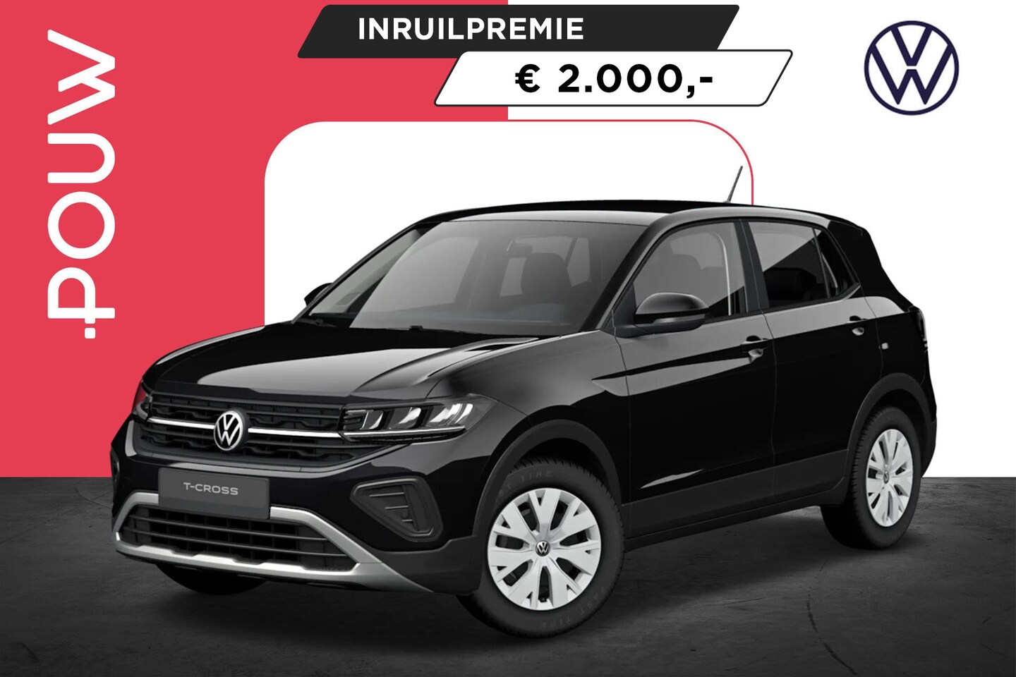 Volkswagen T-Cross - 1.0 TSI 95pk Edition | Cruise Control | DAB Ontvanger - AutoWereld.nl