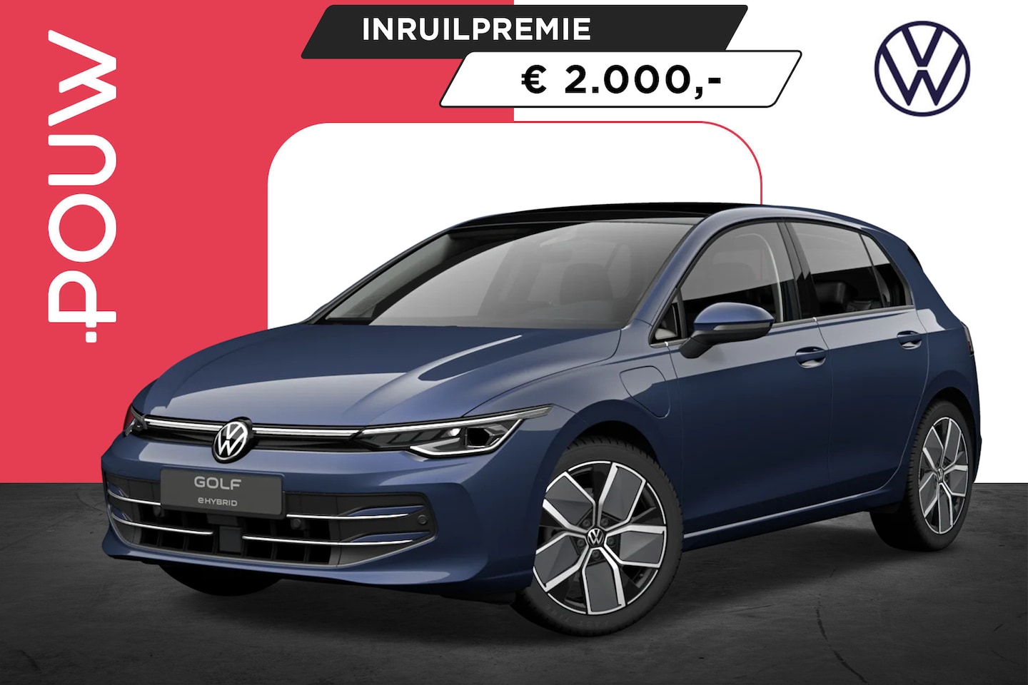 Volkswagen Golf - 1.5 eHybrid 204pk Style Edition | Panoramadak | Trekhaak Wegklapbaar - AutoWereld.nl