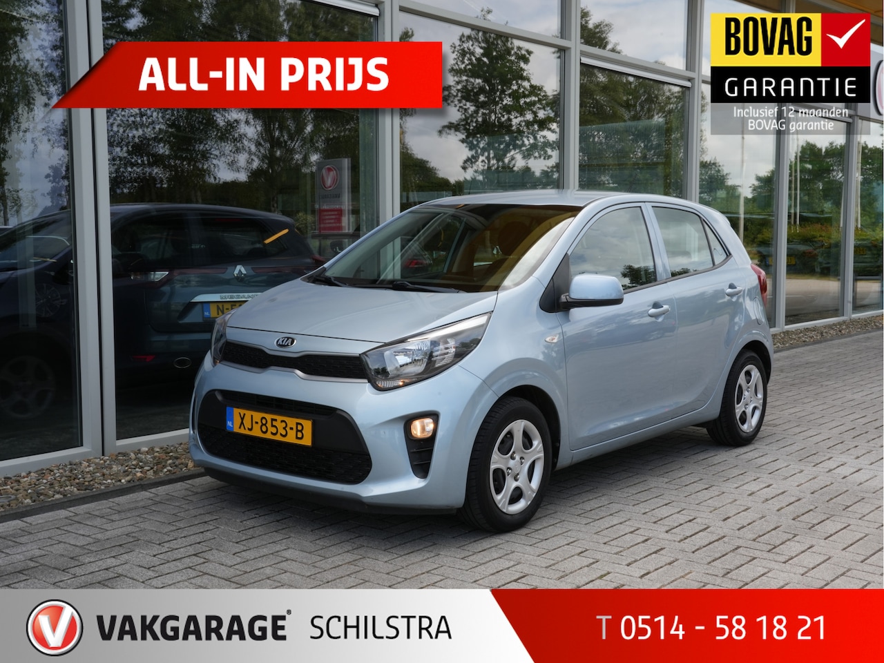 Kia Picanto - 1.0 CVVT EconomyPlusLine | Bluetooth | Airco - AutoWereld.nl
