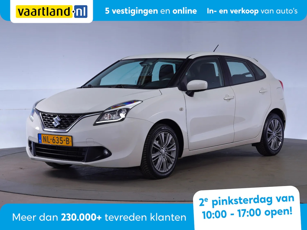 Suzuki Baleno - 1.2 Exclusive Aut. [ Navi Stoelverwarming Cruise ] - AutoWereld.nl