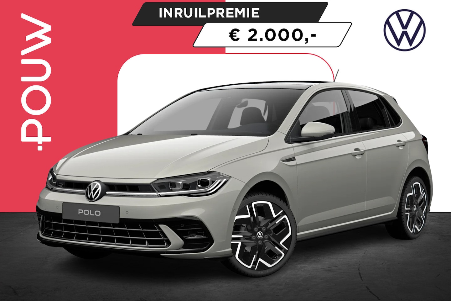 Volkswagen Polo - 1.0 TSI 95pk DSG R-Line Edition | Achteruitrijcamera | Cruise Control Adaptief - AutoWereld.nl