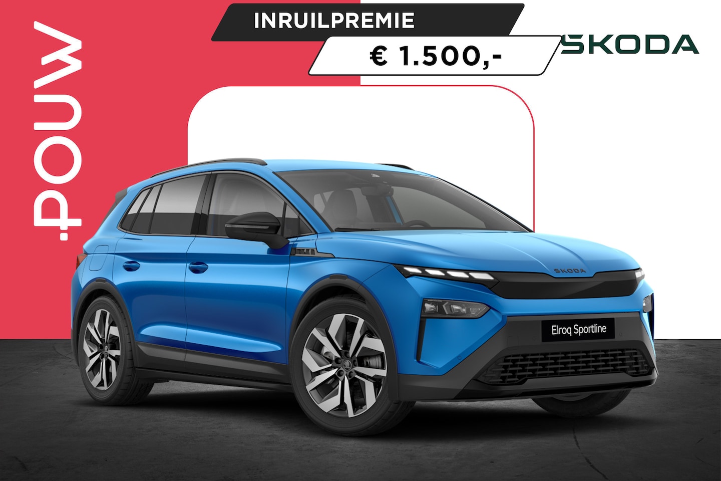 Skoda Elroq - 85 286pk Sportline Edition | LMV 20'' | Trekhaak Uitklapbaar - AutoWereld.nl