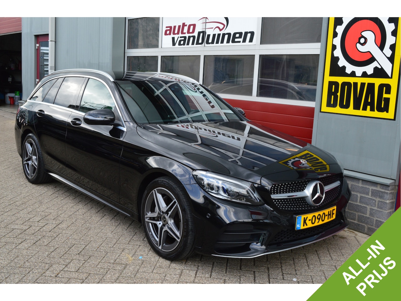 Mercedes-Benz C-klasse Estate - 180 Business Solution AMG O.a: Camera, PDC, Carplay, Clima, Stoelverw, Rijklaar, Etc. All- - AutoWereld.nl
