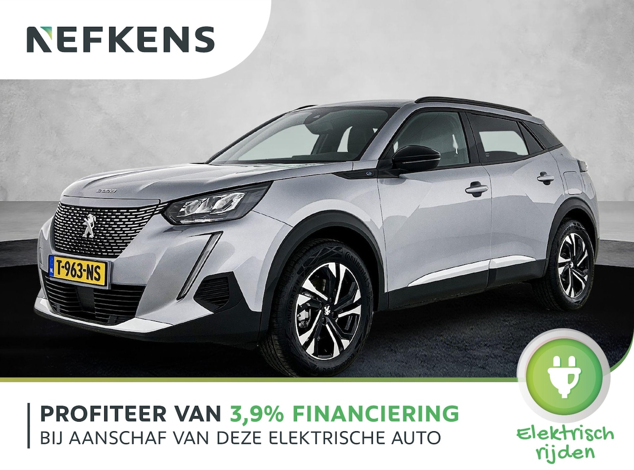 Peugeot e-2008 - EV Allure Pack 50 kWh 136 pk | Navigatie via Apple Carplay/Android Auto | Accu 100% | Acht - AutoWereld.nl