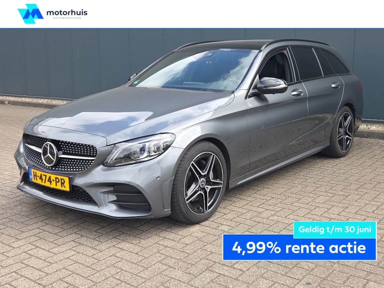 Mercedes-Benz C-klasse Estate - C200 184pk 9G-TRONIC Premium Plus AMG Line - AutoWereld.nl