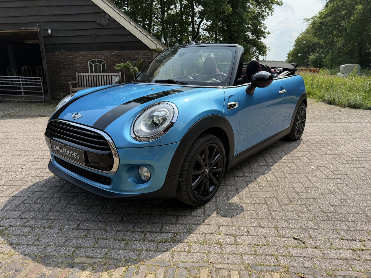 MINI Cabrio - Mini 1.5 Cooper Pepper.JCW int,Led,camera,Head up ! Volle auto ! - AutoWereld.nl