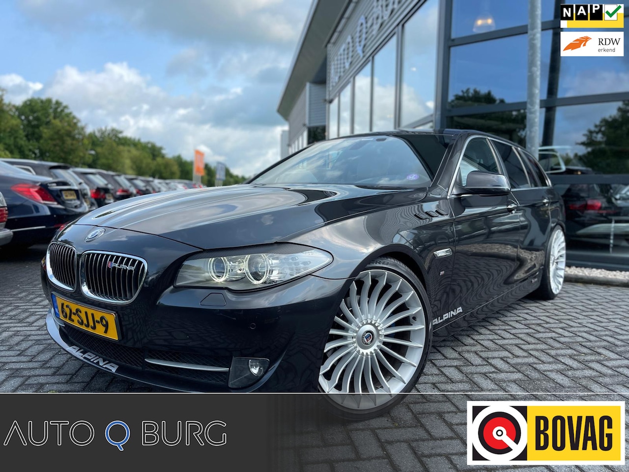 BMW 5-serie Touring - 520i High Executive | ALPHINA Uitgevoerd | Automaat | Trekhaak | Navi | Climate | Leder | - AutoWereld.nl