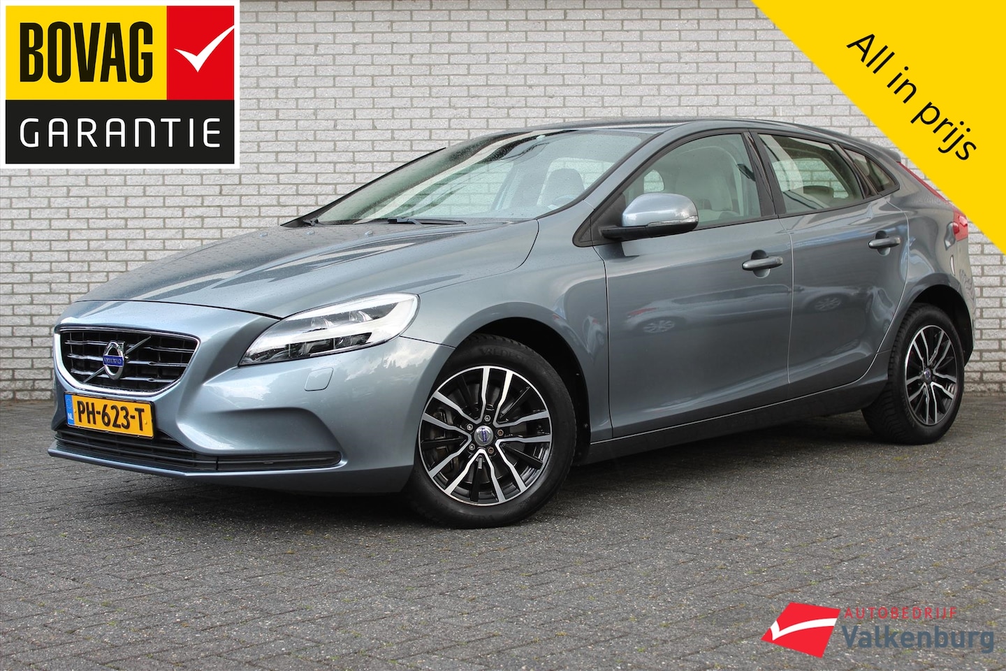 Volvo V40 - 1.5 T2 122PK Geartronic Nordic+ | Stoelverwarming | PDC | Cruise | Climatronic | LED | NAV - AutoWereld.nl