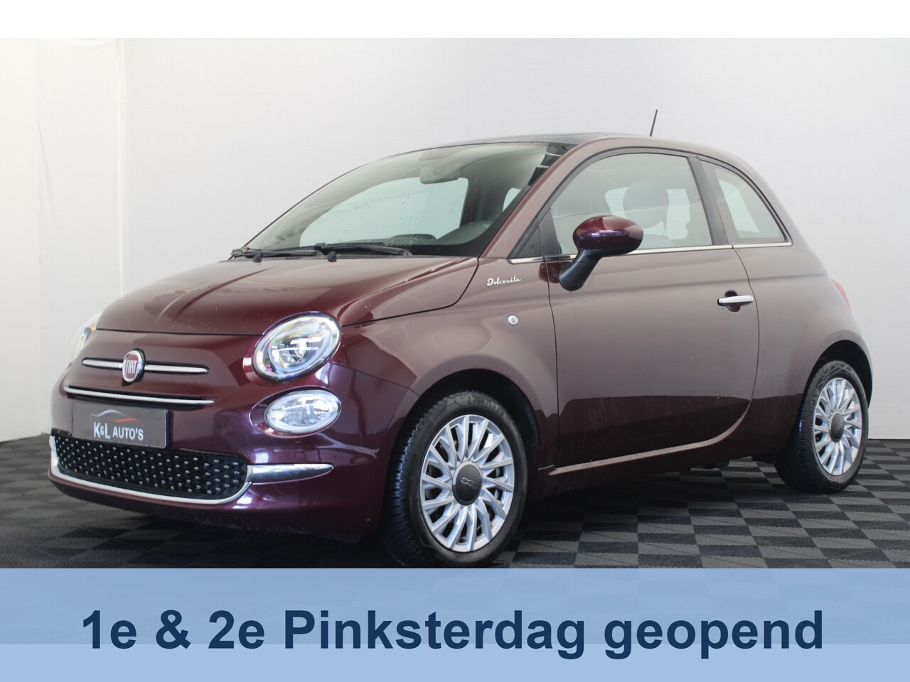Fiat 500 - 1.0 Hybrid Dolcevita |Pano|Navi|Leder| - AutoWereld.nl