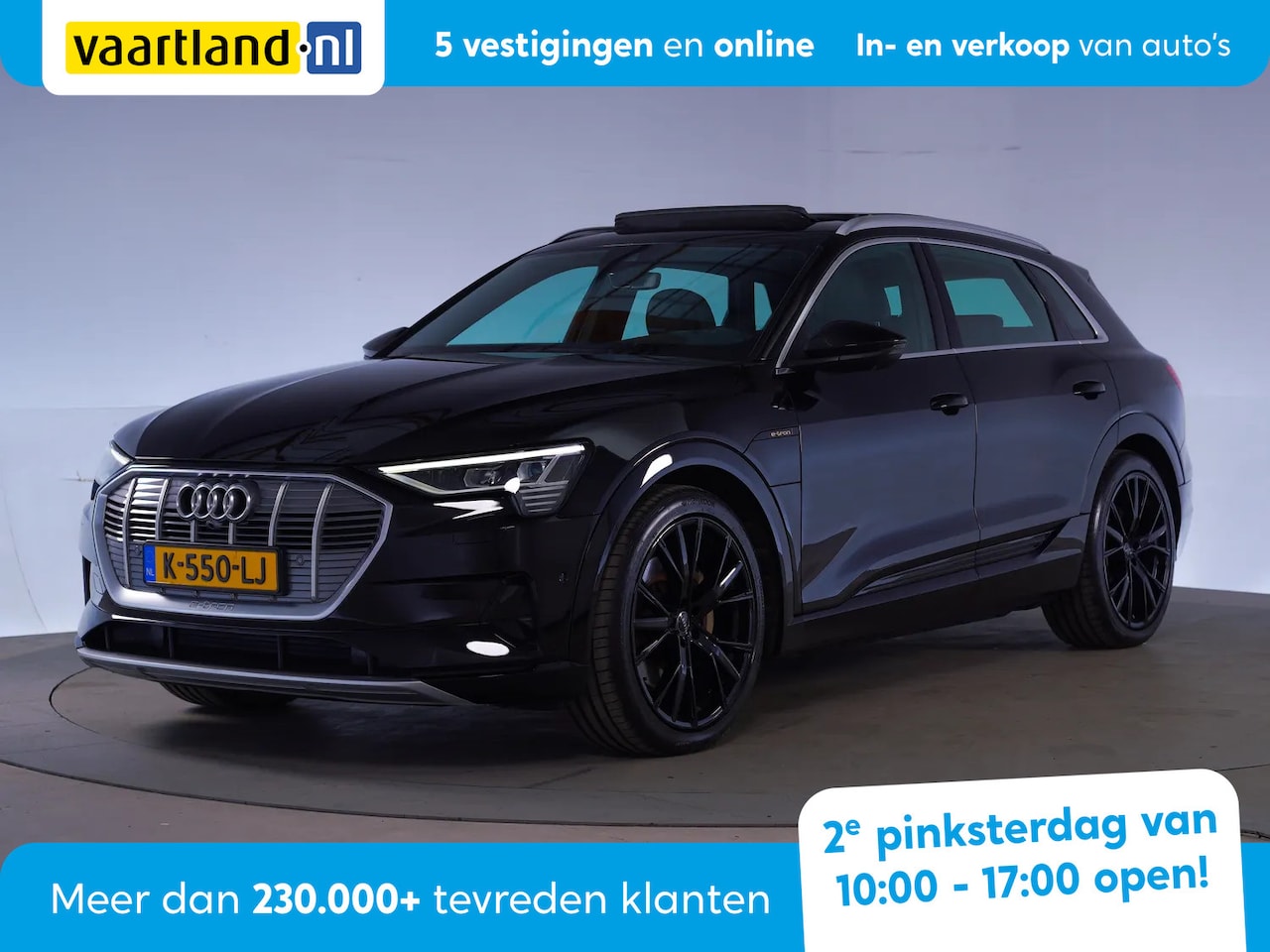 Audi e-tron - 55 Quattro Business edition Plus 95 kWh [ Panorama Leder/Alcantara Sportstoelen ] - AutoWereld.nl