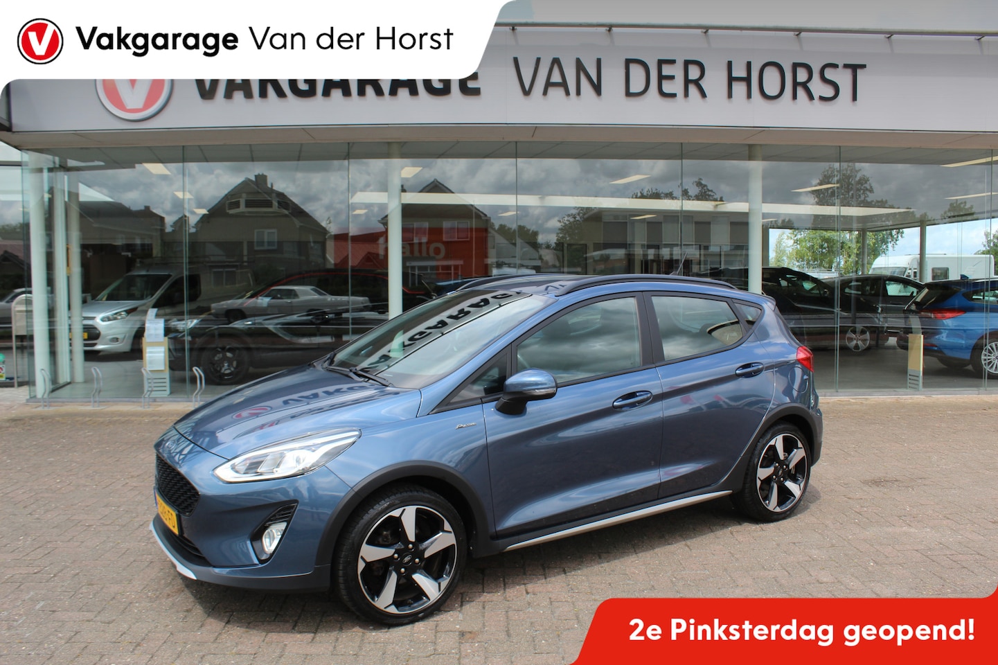 Ford Fiesta - 1.0 EcoBoost Active 1.0 EcoBoost Active , 125pk , Compacte hoog zitter Climate control , Cruise control , Trek - AutoWereld.nl