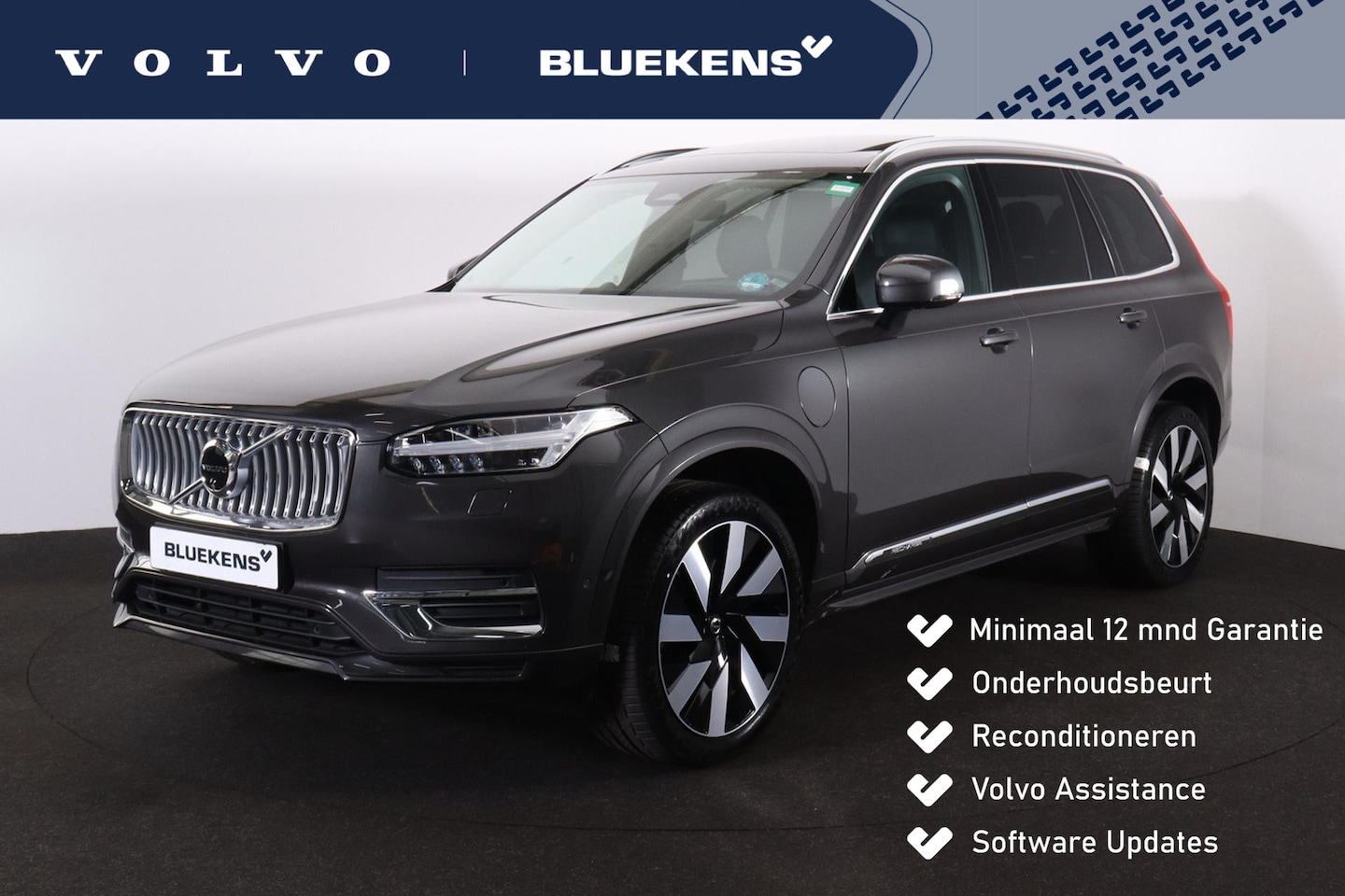 Volvo XC90 - T8 Recharge AWD Ultimate Bright - LONG RANGE - Panorama/schuifdak - IntelliSafe Assist & S - AutoWereld.nl