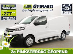 Opel Vivaro - 1.5 CDTI L3H1 Airco Camera Cruise Carplay 3 Persoons Parkeersensoren Elektrpakket