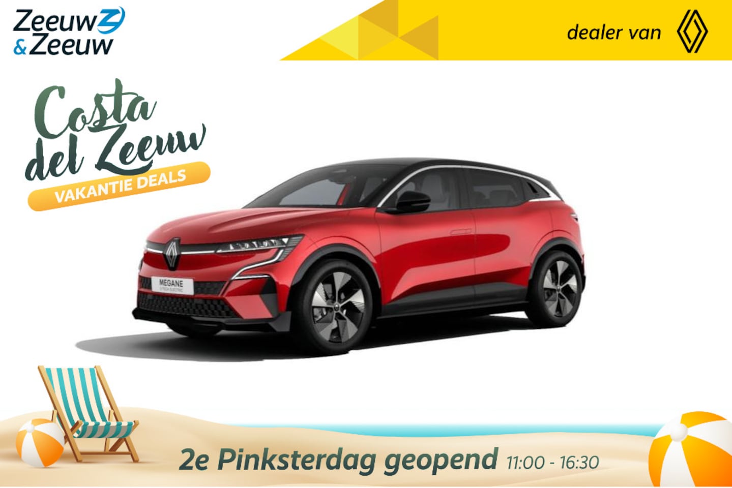 Renault Mégane E-Tech - comfort range techno 60 kWh MY25 | 1x uit voorraad leverbaar | Profiteer nu van €1000,- vo - AutoWereld.nl