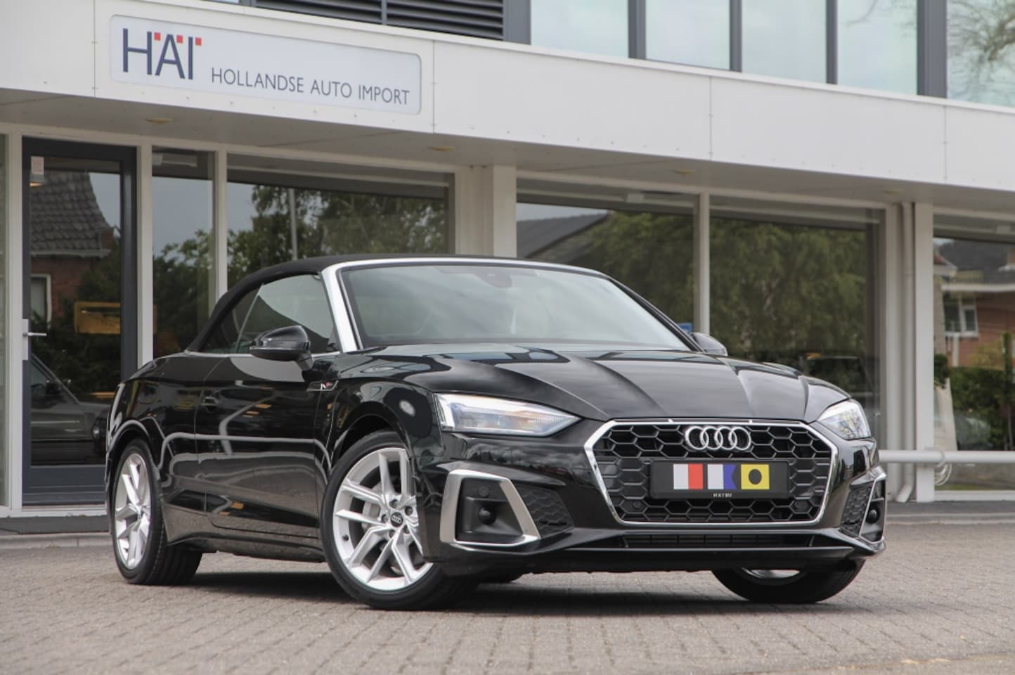 Audi A5 Cabriolet - 40 TFSI S-line I ACC I Elektrische stoel bed. - AutoWereld.nl