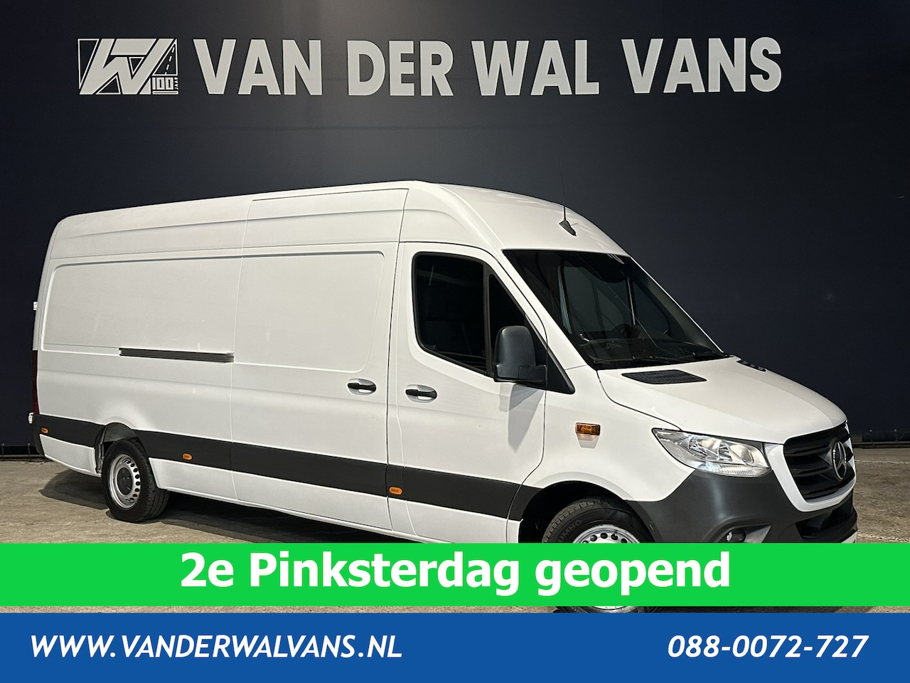 Mercedes-Benz Sprinter - 316 CDI 164pk L3H2 Euro6 Airco | Camera | Navigatie | Cruisecontrol | Stoelverwarming | Pa - AutoWereld.nl