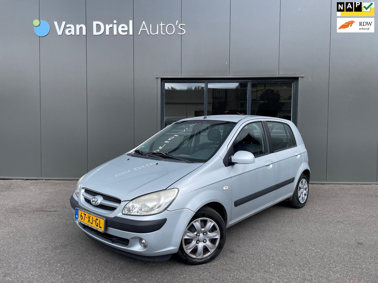 Hyundai Getz - 1.4i Active Cool Automaat / Airco / 1e Eigenaar! - AutoWereld.nl