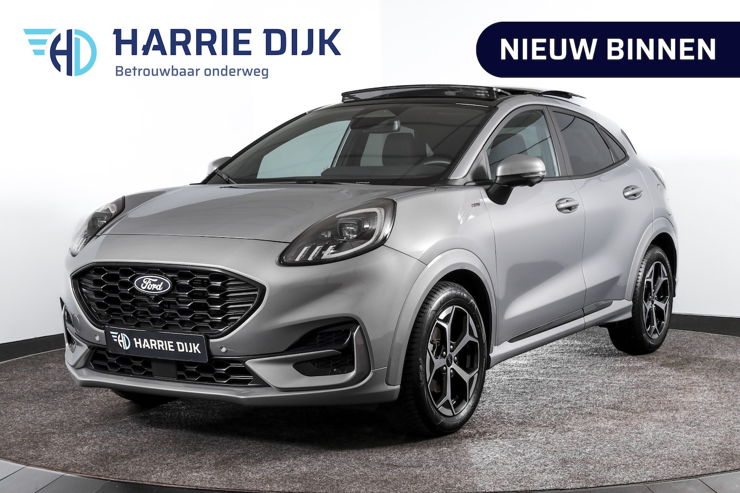 Ford Puma - 1.0 EcoBoost 125 PK Hybrid ST-Line - Automaat (Nieuw model) | Dig. Cockpit | Adapt. Cruise - AutoWereld.nl