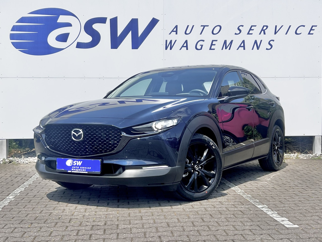 Mazda CX-30 - 2.0 e-SkyActiv-G M Hybrid Nagisa | 150pk | Camera | Leder | LED | Carplay | HUD - AutoWereld.nl